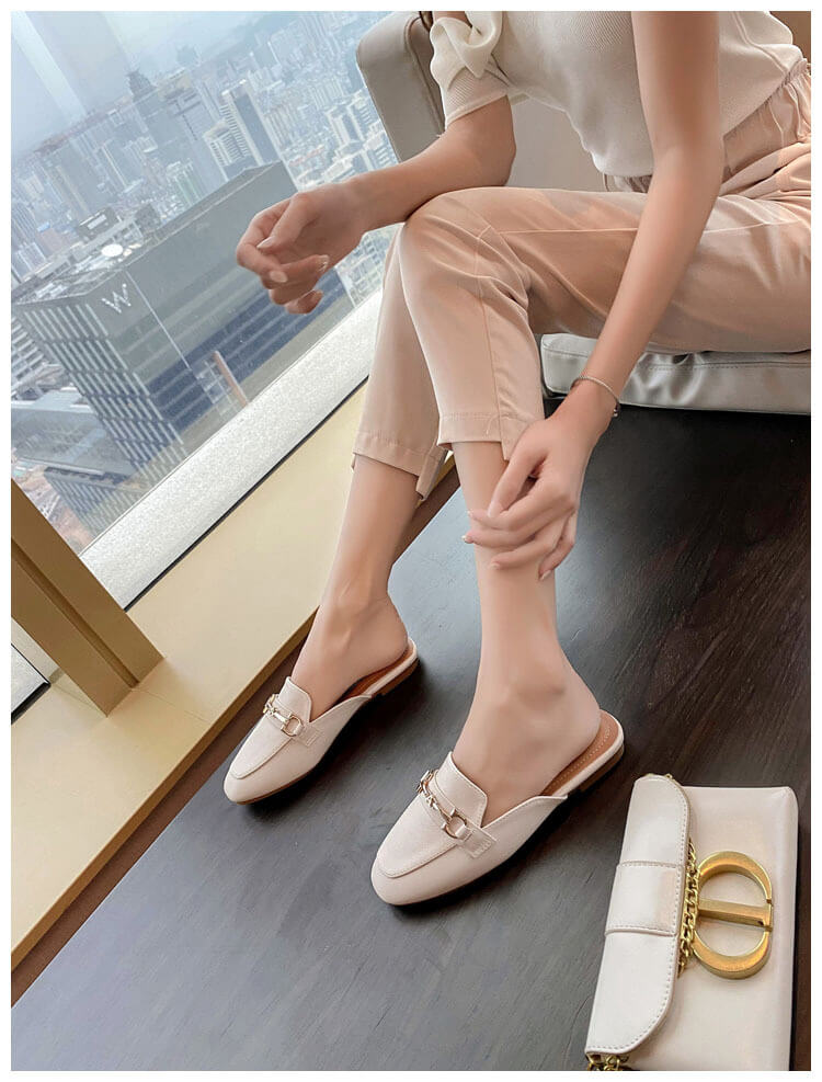 Sapato Mule Mocassim Aberto Feminino Mocassim Aberto Feminino Mule