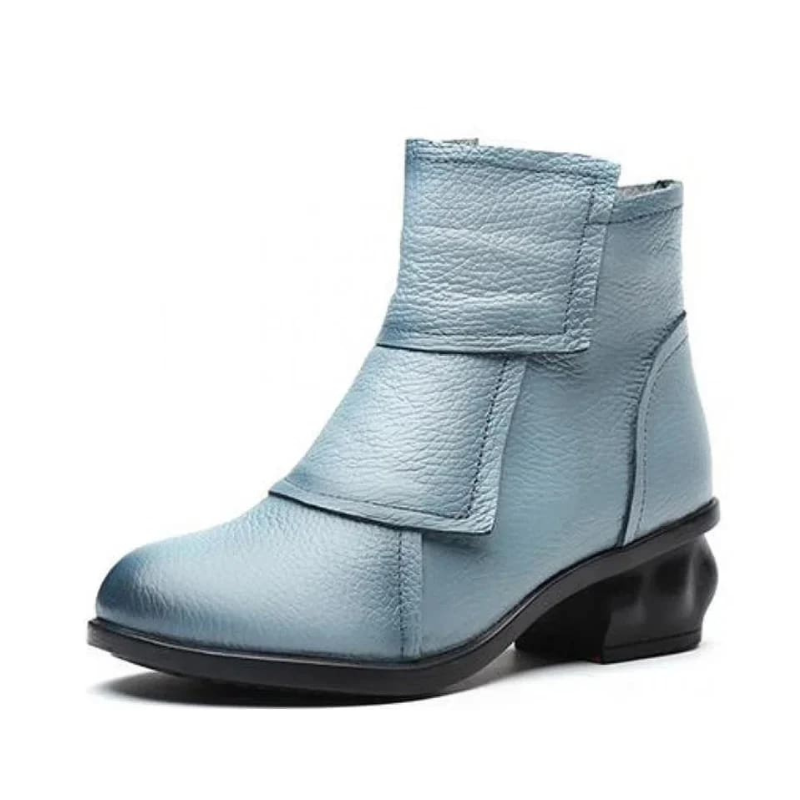 bota feminina azul